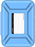 ORICO 3.5 "Antistatique intégré Pad de Protection Antichoc / Disque Dur (HDD) ou SSD (PHX35) Boîte de Rangement --- Bleu