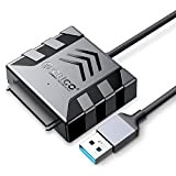 ORICO Adaptateur de câble SATA, câble USB 3.0 vers SATA III pour disques durs HDD/SSD 2,5", prend en charge UASP ...