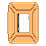 ORICO Boîtier de Protection 3.5 Pouces / Étui de Rangement pour Disque Dur (HDD) ou SSD - Jaune