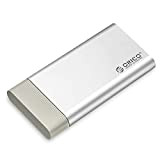 ORICO Boitier SSD mSATA Adaptateur USB3.0 5 Gbps Aluminium 2 to pour Ordinateur, Prise en Charge de Trim et UASP, ...