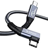 ORICO Câble pour Thunderbolt 4, Compatible avec Thunderbolt 3/USB4, taux de Transfert 40 Gbps, 8K@60Hz (Double 4k@60Hz) avec PD100W (20V/5A) ...