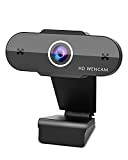 OVIFM Webcam 1080P pour PC Streaming Web Cam HD avec Micro,Grand Angle Webcam USB Plug & Play avec Autofocus Camera ...