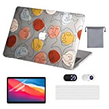 OZADE 5 en 1 Compatible avec Coque MacBook Air 13 Pouces 2017-2010 (Modèle:A1466 A1369),Etui en Plastique Rigide Housse avec Couverture ...