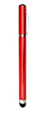 Ozaki iFinger L Stylet Long avec bout en mousse pour iPad/iPhone/iPod Touch Rouge