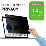 PaceBid Filtre de Confidentialité Premium, Film Protection Anti Regard pour Écran d'Ordinateur & Moniteur (14" Pouces), Filtre confidentialité pour écran ...