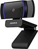 papalook Webcam 1080P pour PC, AF925 Autofocus Web Caméra Full HD avec Microphone Stéréo Antibruit, Live Streaming/Réunions sur OBS, Skype, ...