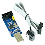 Paradisetronic USBASP 3.3 V 5 V Programmiergerät + Cable USB ISP Programmeur pour ATMEL AVR et Arduino