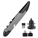 PC Parts Digital Pen Mouse, Personalized Innovative Vertical Mouse USB Pen‑Type Optical Mouse Handwriting Pen Mouse, Computer Stylus for Laptop ...