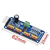 PCA9685 16 Channel 12-Bit PWM Servo motor board module IIC for Arduino Robot or Raspberry pi