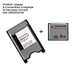 PCMCIA Adaptateur pour Mercedes COMAND APS Inclusive Carte mémoire CF CompactFlash 8GB Compactflash Card pour COMAND APS Code 527 513-8 ...