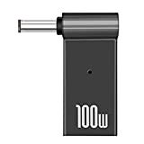 PD 100W Connecteur d'adaptateur de Chargeur d'ordinateur Portable USB Type-C Femelle vers DC Mâle Convertisseur de Prise Jack Remplacement pour ...