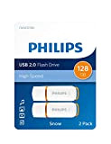 Philips Clé USB Flash Snow Edition 128 Go, USB 2.0, 2 Paquets