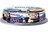 Philips DM4I6B25F/00 Boîte de Media Vierge DVD-R 25 Pièces Blanc