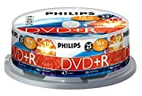 PHILIPS DVD+R 4.7 GB Data / 120 min. 16 X Spindle de 25