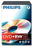 Philips DW4S4T05F/10 5 DVD+RW Box vidéo ultra fin 4x 120 min 4,7 Go