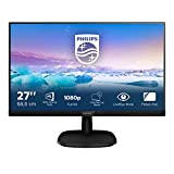 Philips Moniteur LCD Full HD 273V7QDSB/00 - Écrans Plats de PC (68,6 cm (27"), 1920 x 1080 Pixels, Full HD, ...