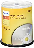Philips Spindle 100 CD-R 700 Mo 80 mins 52x 908210002426