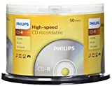 Philips Spindle 50 CD-R 700 Mo 80 mins 52x 908210002155