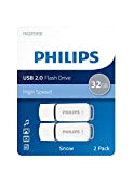 Philips USB 2.0 32 Go Snow Edition Shadow Grey Lot de 2