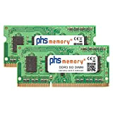 PHS-memory 8Go (2x4GB) Kit RAM mémoire s'adapter QNAP TS-253A DDR3 So DIMM 1600MHz PC3L-12800S