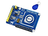 PN532 NFC Near Field Communication Hat pour Raspberry Pi/Arduino NFC Lecteur/Graveur Module Support I2C/SPI/UART Trois Interfaces, 13.56 MHz Fréquence de ...