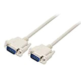 PNGKNYOCN Câble série de données DB9 RS232 mâle vers mâle 2-3 câble d'extension de modem nul croisé pour ordinateurs, imprimantes, ...