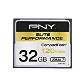 PNY Carte mémoire CompactFlash Elite Performance 120Mb/s 32 Go UDMA 7
