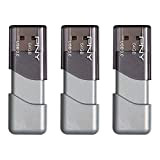PNY Lot de 3 clés USB 3.0 Turbo Attaché 3 64 Go