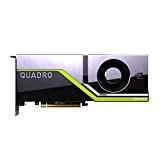 PNY Quadro RTX 8000 Carte graphique professionnelle 48GB GDDR6 PCI Express 3.0 x16, double slot, 4x Port display, 8K Support, ...