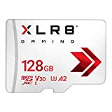 PNY XLR8 Gaming Carte microSDXC 128GB Class 10 U3 V30 A2, Vitesse de Lecture jusqu'à 100MB/s, Idéale pour Les Smartphones, ...