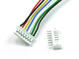 POPESQ® - Connecteur Femelle + mâle Droit 7 Broches/pins Header 2mm + Male Connector PCB #A1828