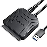 POSUGEAR Câble USB 3.0 vers SATA I/II/III pour 2.5/3.5 Pouces HDD SSD, Supporte UASP Adaptateur de Disque Dur, avec Adaptateur ...