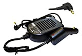 Power4Laptops Adaptateur CC Chargeur de Voiture Alimentation pour Ordinateur Portable Compatible avec Packard Bell EasyNote SB88-P-008