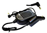Power4Laptops Adaptateur CC Chargeur de Voiture Alimentation pour Ordinateur Portable Compatible avec MSI X-Slim X460