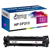 PREMIUM CARTOUCHE - Toner x1 - CF213A (Magenta) - Compatible pour HP Laserjet Pro 200 Color MFP M276n HP Laserjet ...