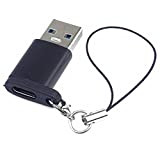 PremiumCord Adaptateur USB 3.0 vers USB-C, USB 3.0 Type A mâle, USB 3.1 Type C Femelle, Noir avec œillet de ...