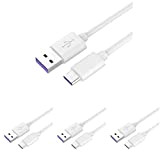 PremiumCord Câble de charge rapide USB-C, 1 m, charge super rapide de 5A, fiche USB 3.1 type C vers fiche USB ...