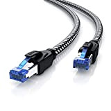 Primewire - 3m Câble réseau Cat 8.1 40Gbits - Câble Ethernet Cat 8 LANGigabit 40Gbps 3 mètres - Câble de ...