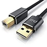 Primewire - Câble imprimante et scanner USB 2m - Connexion USB 2.0 type A mâle vers type B mâle - ...