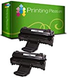 Printing Pleasure 2 Compatibles Cartouches de Toner pour Samsung ML-1640 ML-1641 ML-1642 ML-1645 ML-2240 ML-2241 - Noir, Grande Capacité