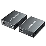 PW-DT237K Rallonge USB HDMI KVM - Transmission sur Cat5e/6/7 simple - HD, 1080p - Fonction Loop Out et TCP/IP - ...