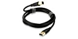 QED Connect Câble USB A mâle vers USB B mâle 1,5 m