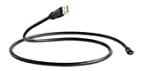QED Performance USB Kabel A auf B Mini (2m) graphite