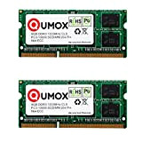 QUMOX 16 Go (2X 8 Go) 1333 DDR3 PC3-10600 8 Go So-DIMM PC3 RAM memoire d'ordinateur Portable 204pin CL9