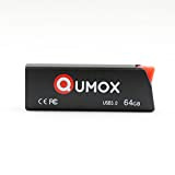 QUMOX 64GO 64 Go Pen Drive Cle USB 3.0 Lecteurs Flash Memoire Stick Noir