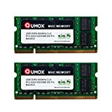 QUMOX MACmemoire 4Go Kit (2X 2Go) PC2-6300 PC2-6400 800MHz DDR2 SODIMM pour iMac et Macbook