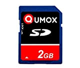 QUMOX SD Secure Digital Flash memoire Carte 2Go 2048 Mo Carte mémoire SD pour téléphone Appareil Photo