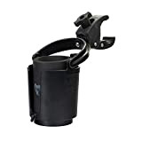 RAM Mounts (RAM-B-132-400U) Tough-Claw Mount With Self-Leveling Cup Holder by NationalMounts