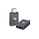 RAMPOW Adaptateur USB C vers USB OTG 3.1 - Adaptateur USB Type C Mâle vers USB A Femelle pour MacBook ...
