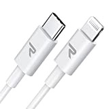 RAMPOW Câble iPhone USB C, Câble USB C vers Lightning 1M, [Certifié MFi C94] USB C Lightning Charge Rapide Delivery ...